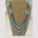 FS Collection Handcrafted Tiny Beaded Long Necklace Unique Style in Every Bead