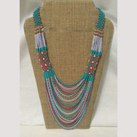 FS Collection Handcrafted Tiny Beaded Long Necklace Unique Style in Every Bead