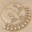 FS Collection Lustrous Elegance Necklace Set with Austrian Crystal Sparkle