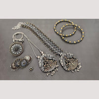 FS Collection Radiant Rhodium Plated Jewellery Combo Ultimate Shine & Style