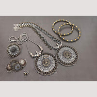 FS Collection Radiant Rhodium Plated Jewellery Combo Ultimate Shine & Style