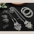 FS Collection Beautiful Oxidised Jewellery Combo Set For Navratri Occassions