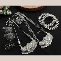 FS Collection Beautiful Oxidised Jewellery Combo Set For Navratri Occassions