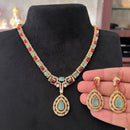 FS Collection Sparkle Radiance AD And Austrian Stone Necklace Set