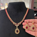 FS Collection Sparkle Radiance AD And Austrian Stone Necklace Set