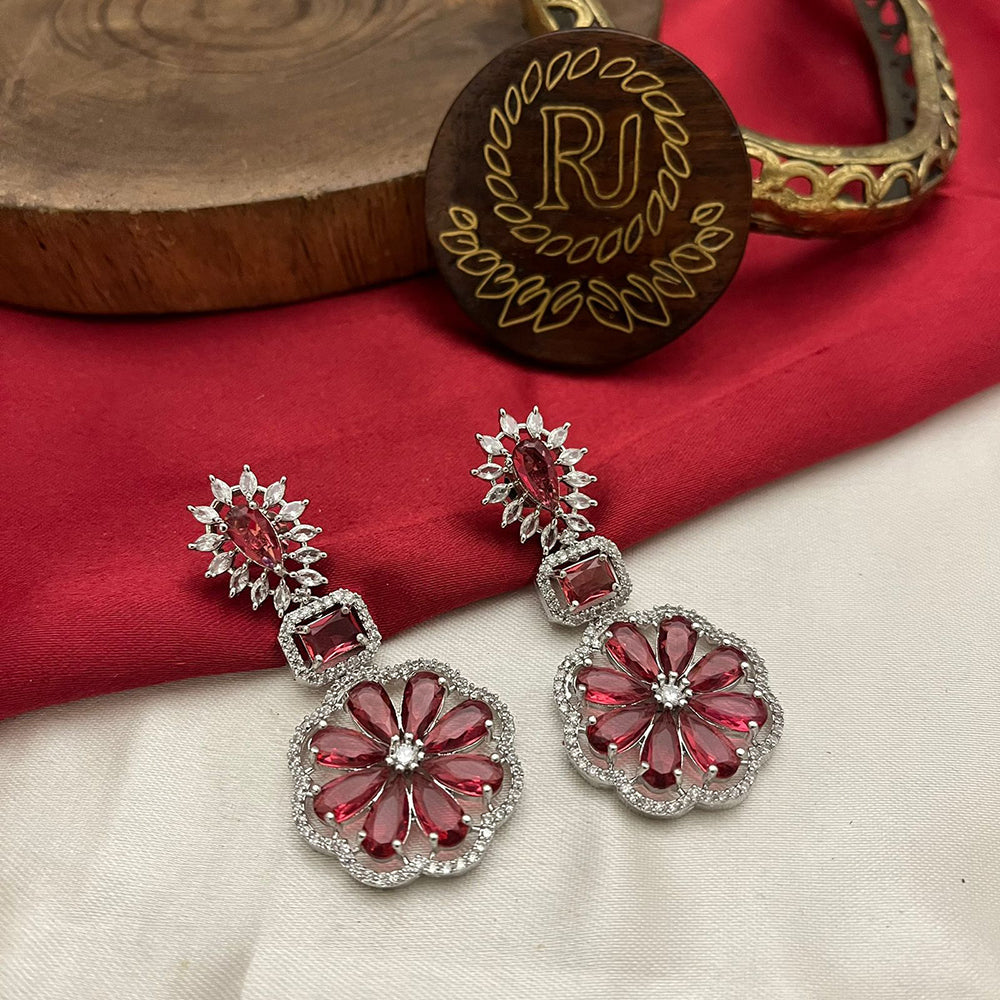 FS Collection Regal Radiance AD And Austrian Stone Dangler Earrings