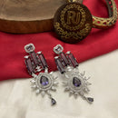 FS Collection Regal Radiance AD And Austrian Stone Dangler Earrings