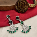 FS Collection Regal Radiance AD And Austrian Stone Dangler Earrings