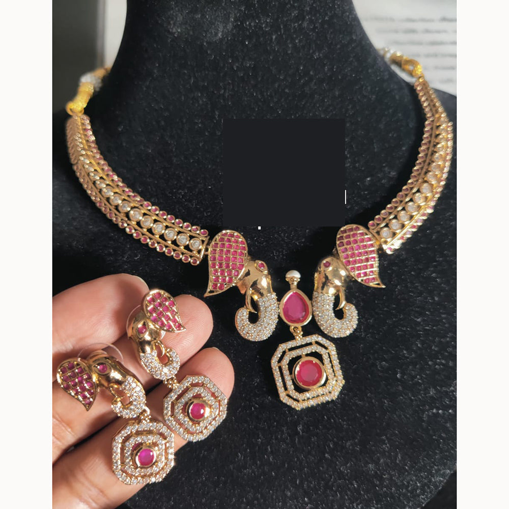 FS Collection Sparkle Perfected Crystal & Austrian Necklace Set for Every Occasion