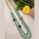 FS Collection Handcrafted Long Strand Beads Multi Layer Strand Mala Necklace