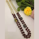 FS Collection Handcrafted Long Strand Beads Multi Layer Strand Mala Necklace
