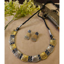 FS Collection Radiant Designer Pota Stone Necklace Set