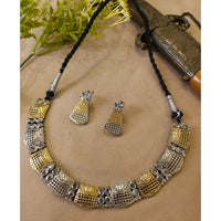 FS Collection Radiant Designer Pota Stone Necklace Set