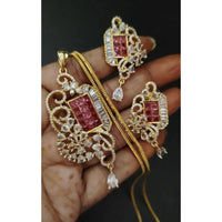FS Collection Twilight Glam AD And Austrian Stone Necklace Set