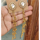 FS Collection Fancy Crystal Stone Dangler Earrings