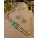 FS Collection Designer Pota And Austrian Stone Choker Necklace Set