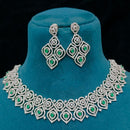 FS Collection Designer American Diamond Necklace Set