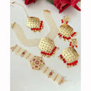 FS Collection Austrian Stone And Pearl Jewellery Combo Set