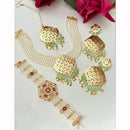 FS Collection Austrian Stone And Pearl Jewellery Combo Set