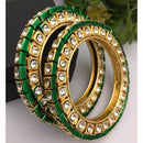FS Collection Glam Austrian Stone Premium Bangles Set