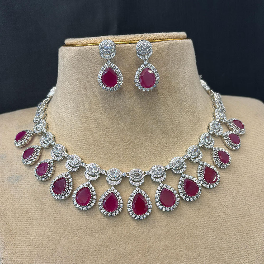 FS Collection Heritage American Daimond Necklace Set