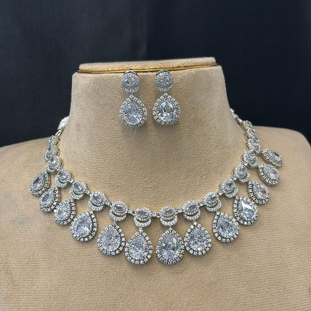 FS Collection Heritage American Daimond Necklace Set