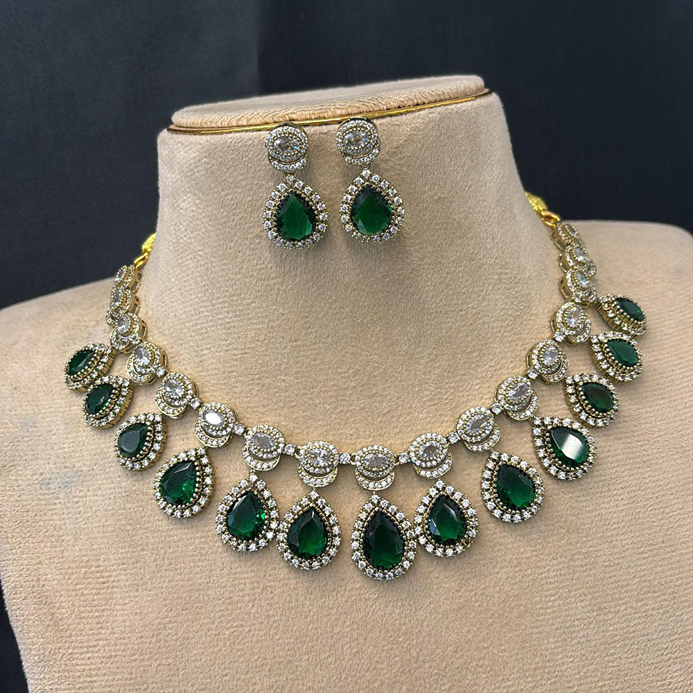 FS Collection Heritage American Daimond Necklace Set