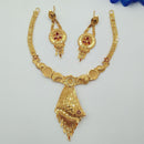 FS Collection Royal Forming Meenakari Designer Necklace Set