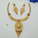 FS Collection Royal Forming Meenakari Designer Necklace Set