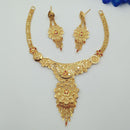 FS Collection Royal Forming Meenakari Designer Necklace Set