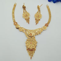 FS Collection Royal Forming Meenakari Designer Necklace Set