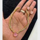 FS Collection Classic Crystal Stone And Austrian Stone Necklace Set