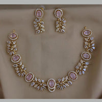 FS Collection Classic Crystal Stone And Austrian Stone Necklace Set