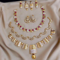 FS Collection Royal Austrian Stone Jewellery Combo Set