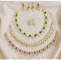 FS Collection Royal Austrian Stone Jewellery Combo Set