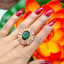 FS Collection Luxury American Diamond Statement Rings