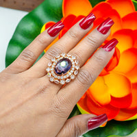 FS Collection Luxury American Diamond Statement Rings