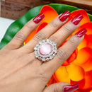 FS Collection Luxury American Diamond Statement Rings