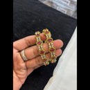 FS Collection Classic American Diamond Bangles Set