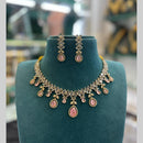 FS Collection Premium Austrian Stone And Crystal Stone Necklace Set