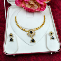 FS Collection Royal Look Austrian Stone Necklace Set