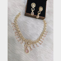 FS Collection Exclusive American Diamond Necklace Set