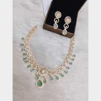 FS Collection Exclusive American Diamond Necklace Set
