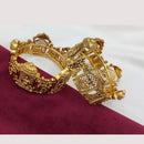 FS Collection Heritage Style Pota Stone Openable Bangles Set