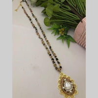 FS Collection Designer Pota Stone And Beaded Long Necklace 