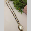 FS Collection Designer Pota Stone And Beaded Long Necklace 