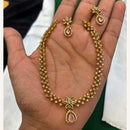FS Collection Glamorous Crystal Stone Necklace Set