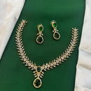 FS Collection Glamorous Crystal Stone Necklace Set