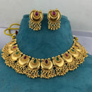 FS Collection Graceful Pota Stone And Pearl Necklace Set