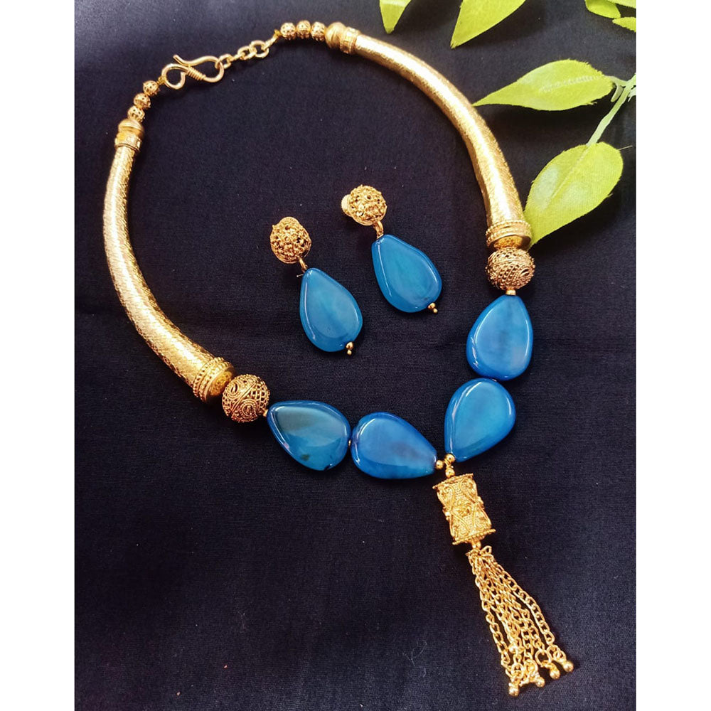 FS Collection Elegant Beads Jewellery Necklace Set